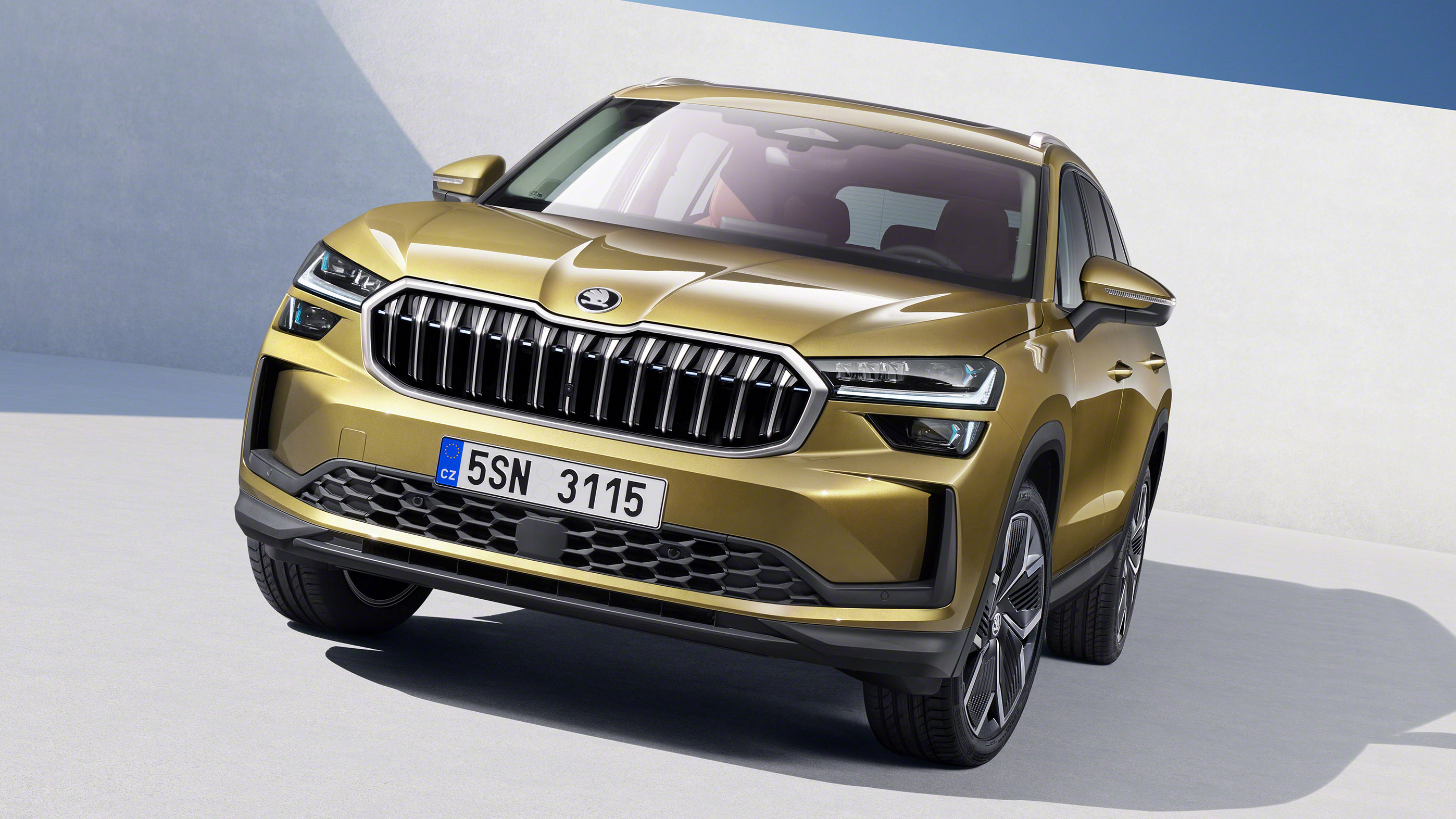 This is the all-new Skoda Kodiaq, and it is angry