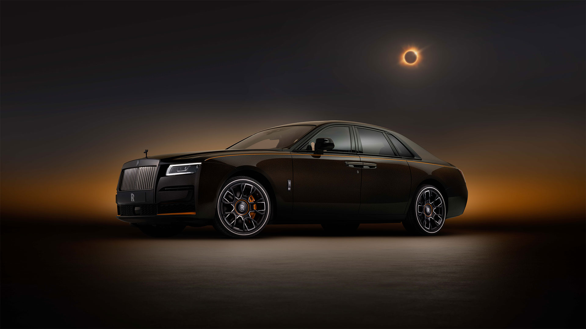 Rolls-Royce creates solar-eclipse-inspired limited edition Ghost Ekleipsis