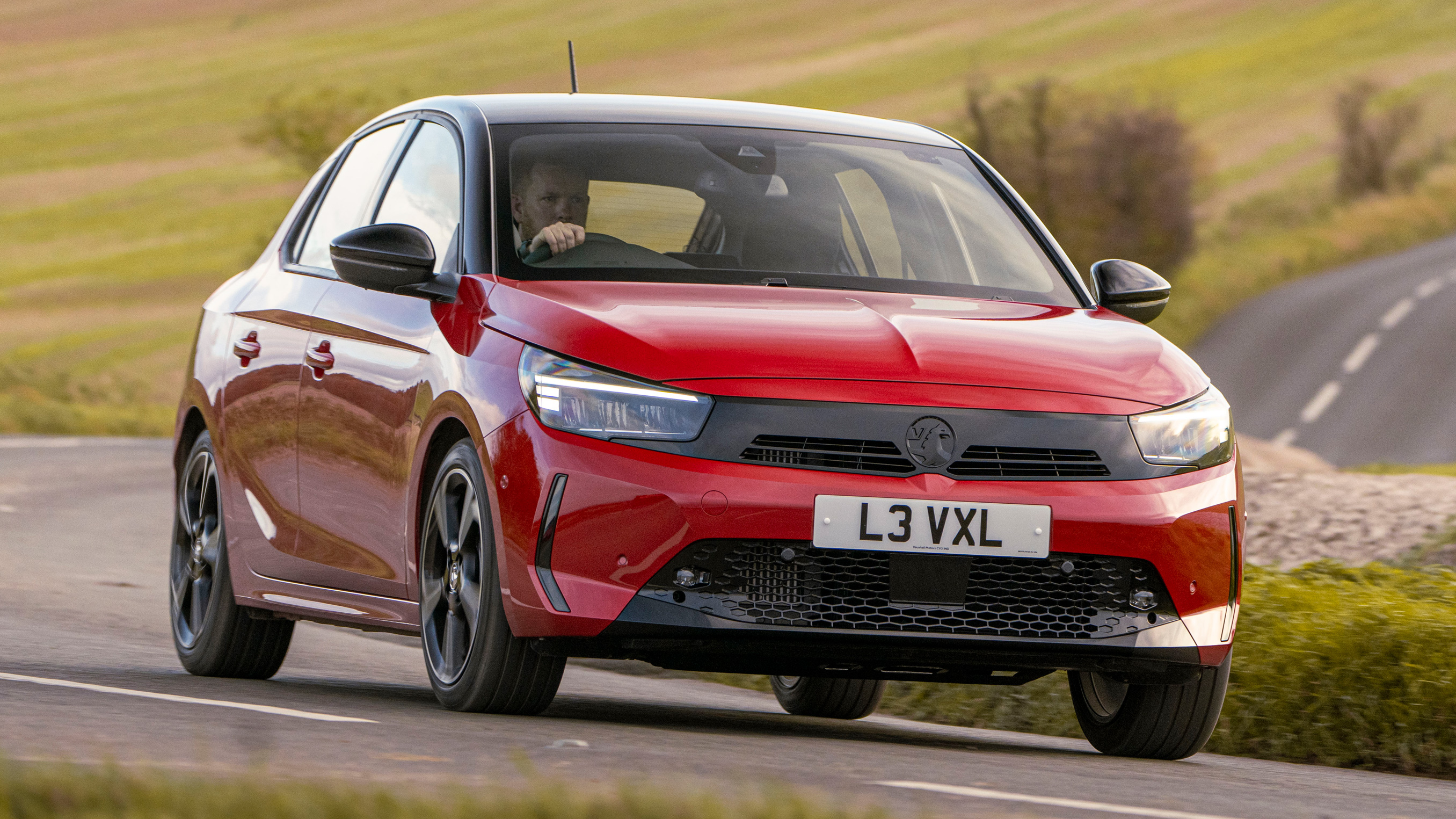 Get A Better Look At The 2024 Opel Corsa Facelift On The Open Road