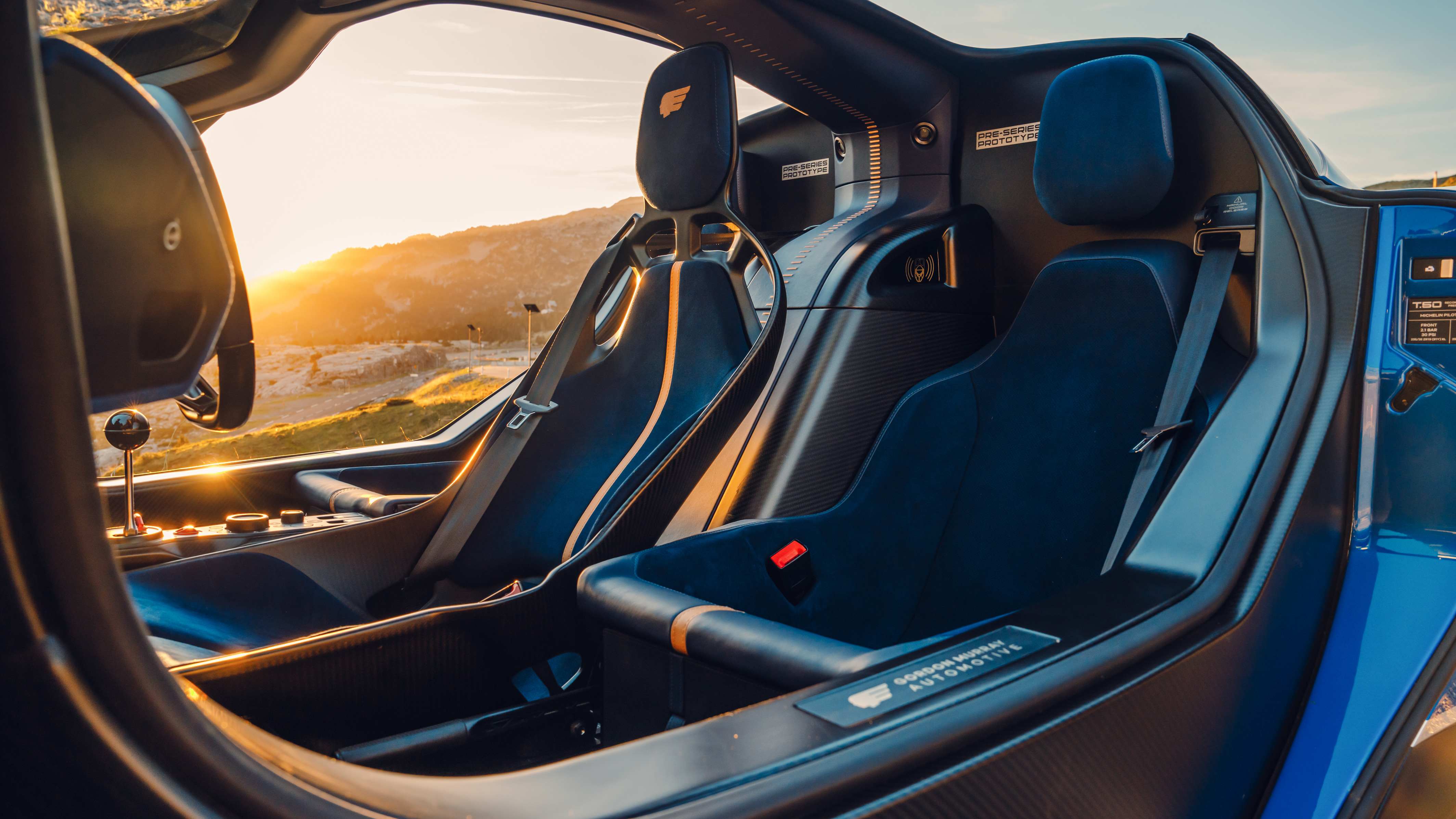 Gordon Murray Automotive T.50 seats