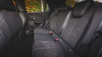 Vauxhall Corsa Electric back seats
