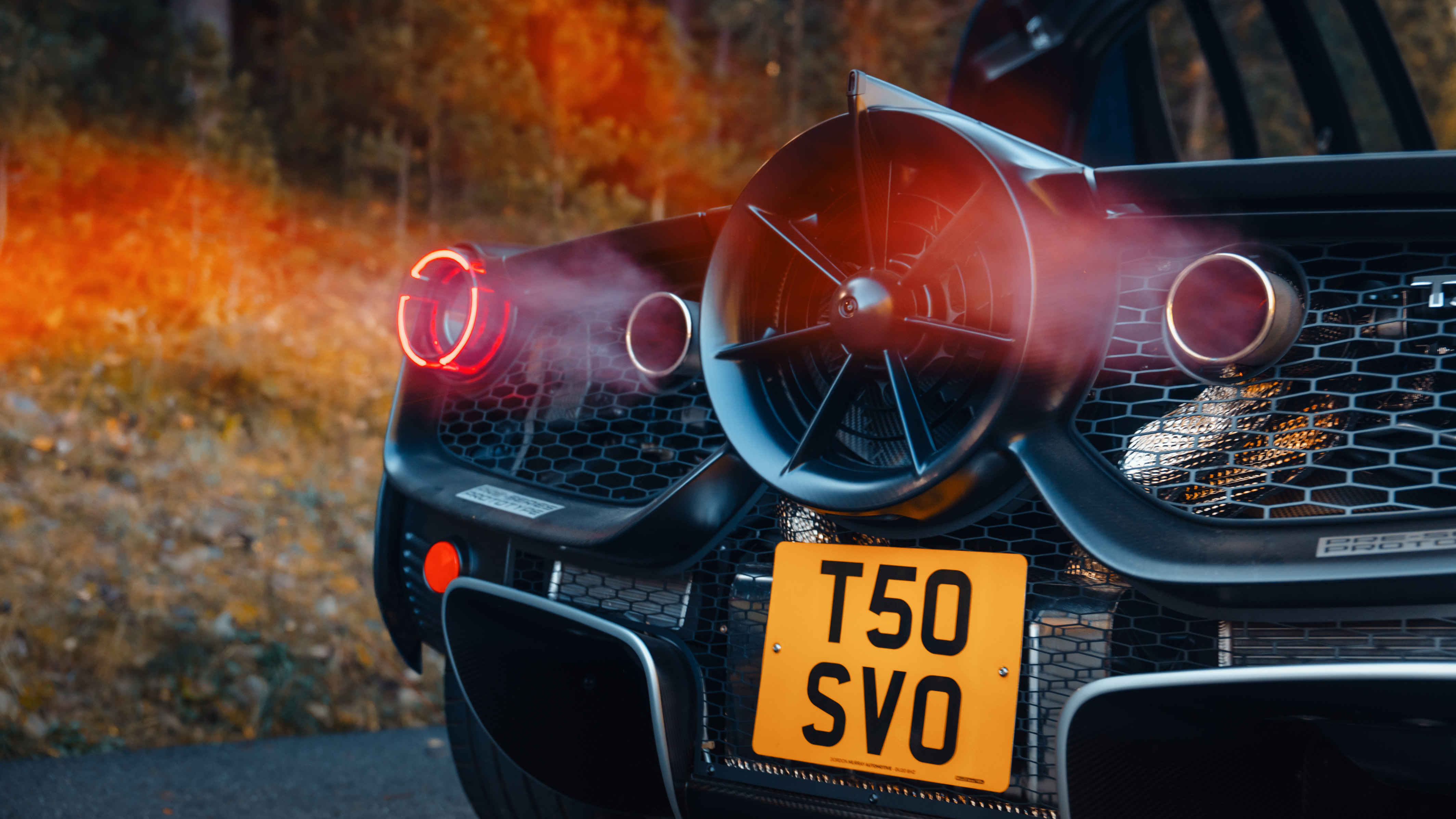 Gordon Murray Automotive T.50 exhaust