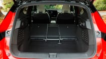 Renault Scenic boot seats down