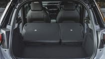 Vauxhall Corsa Electric boot seats down