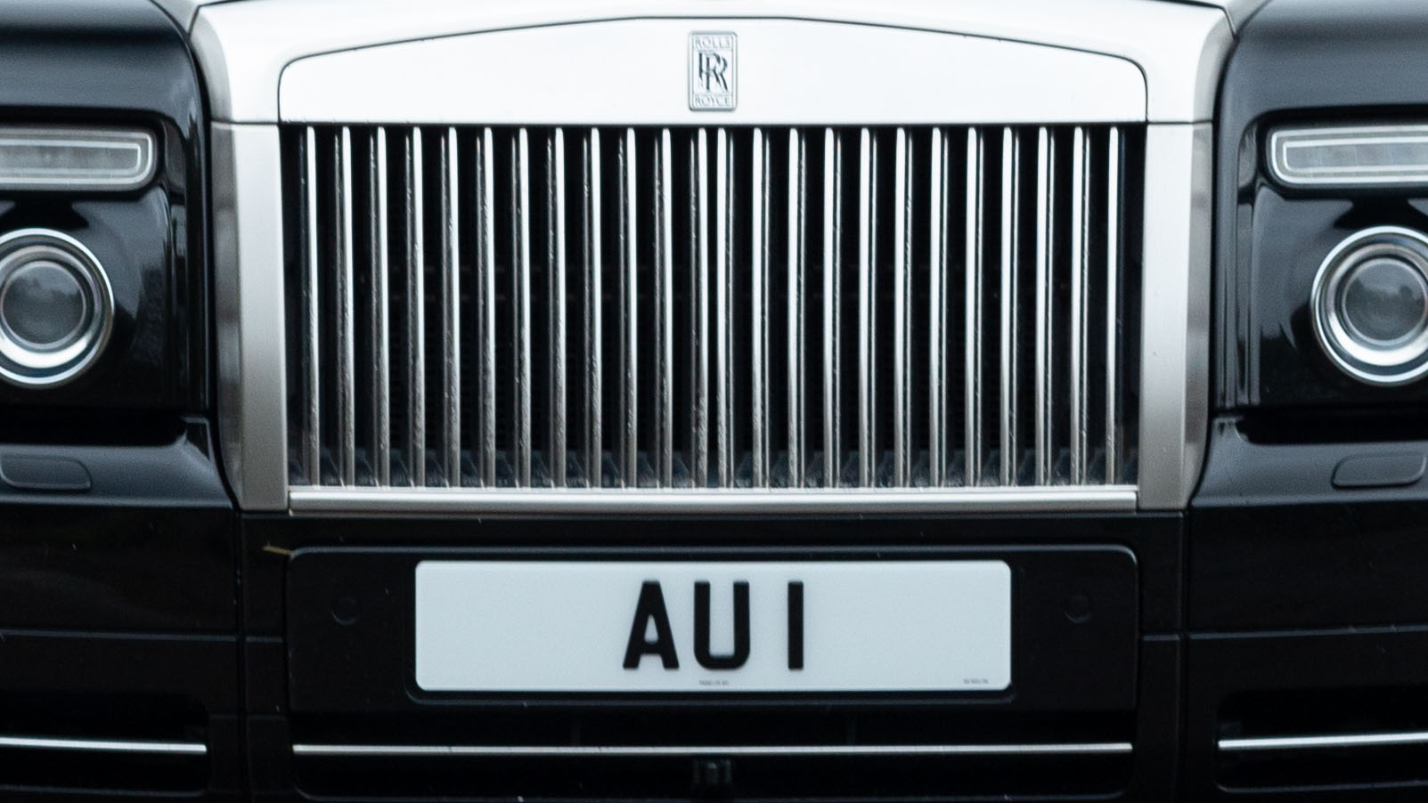 AU1 number plate