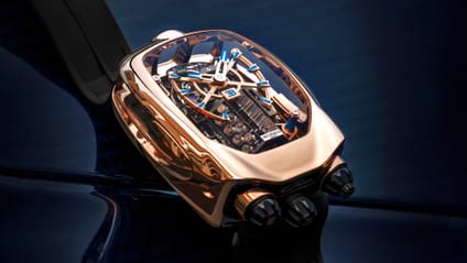 Bugatti Chiron Tourbillon Rose Gold watch