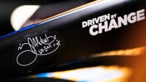 McLaren Abu Dhabi livery 2023 signature