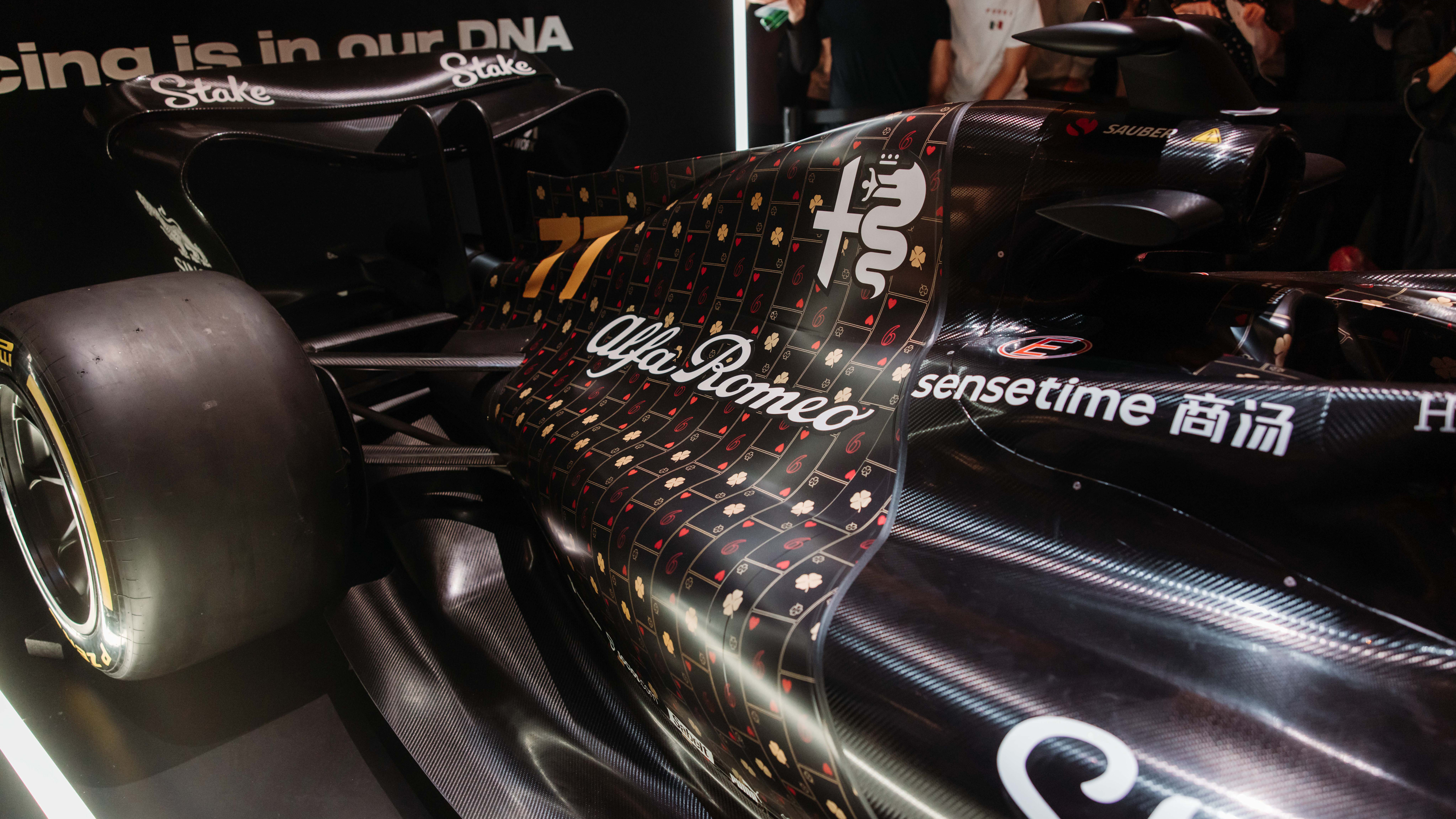 Alfa Romeo Vegas livery detail