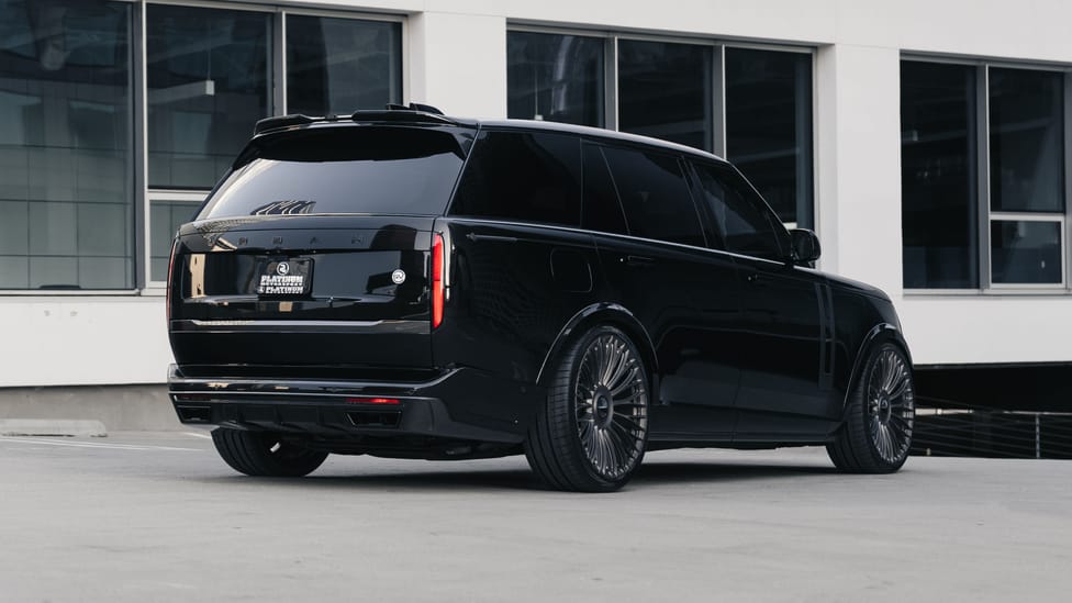 Tuner modifies Range Rover and Rolls-Royce Ghost, adds stealth to ...