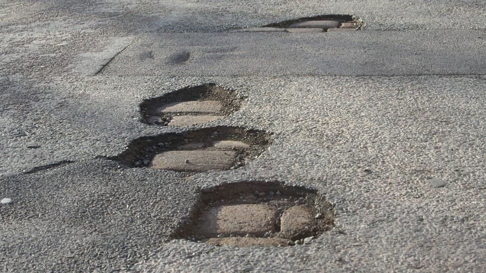 Satire potholes