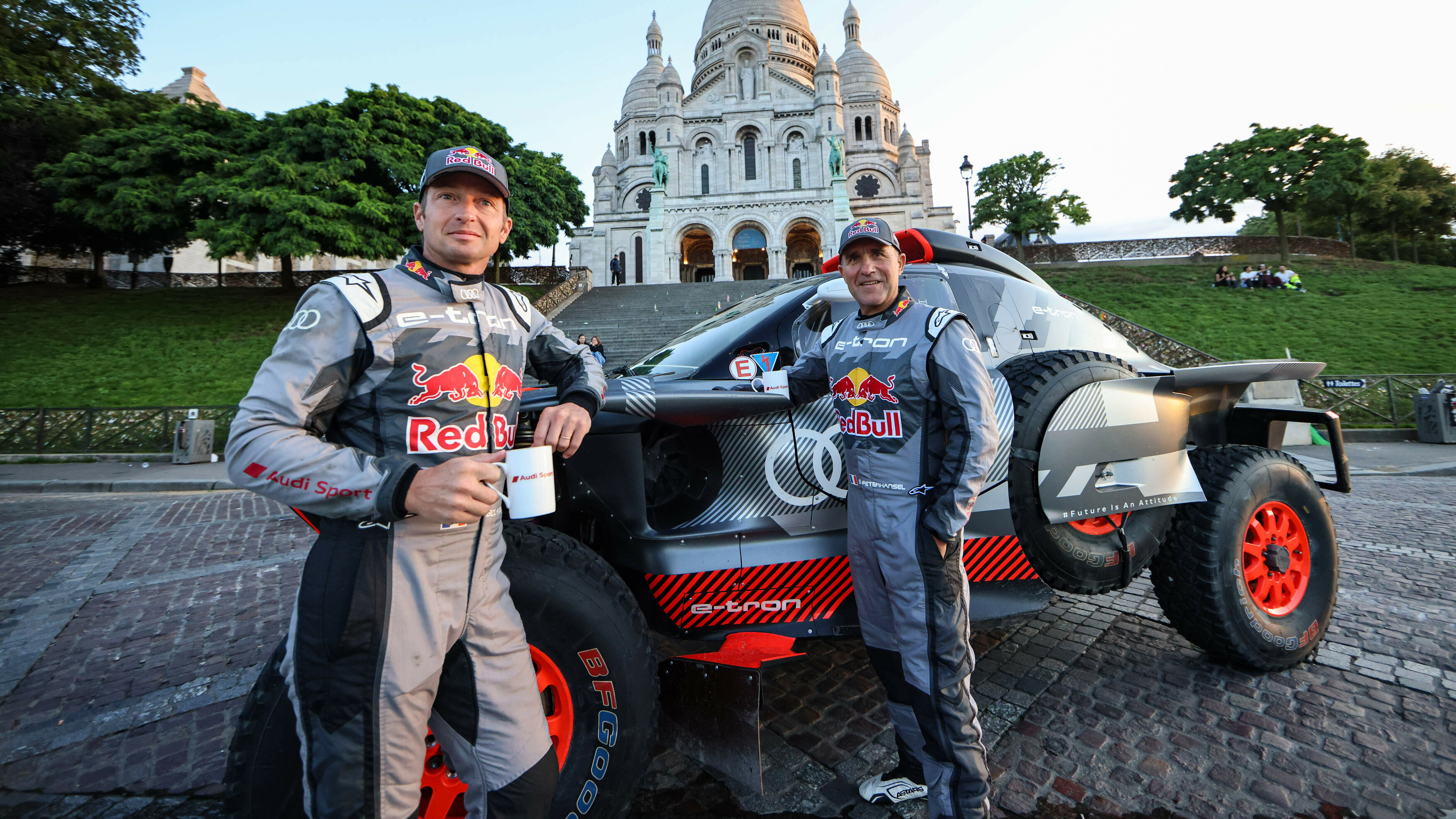 Stéphane Peterhansel and Edouard Boulanger