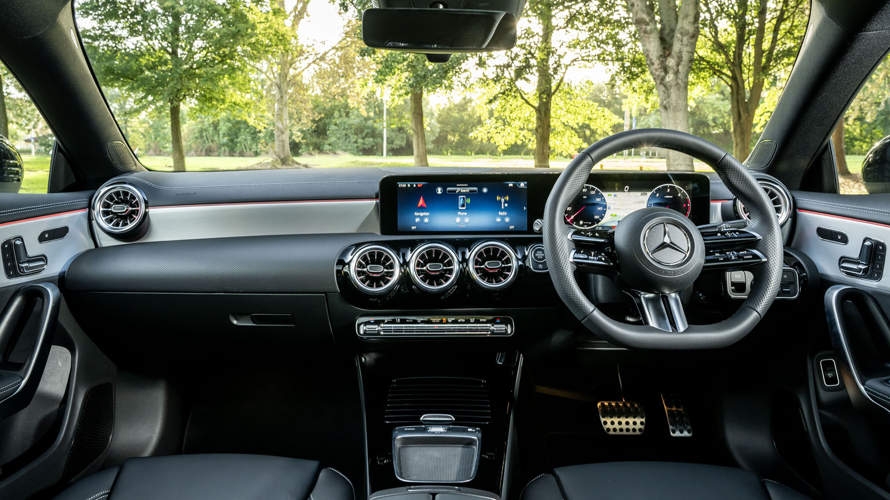 Interior Mercedes-Benz Clase CLA