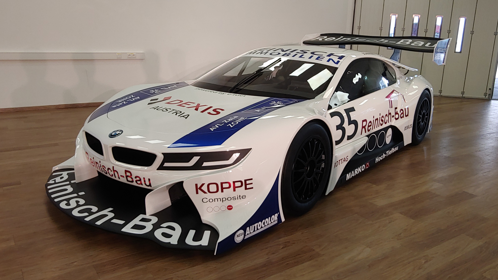 BMW i8 hillclimb Team Edlinger