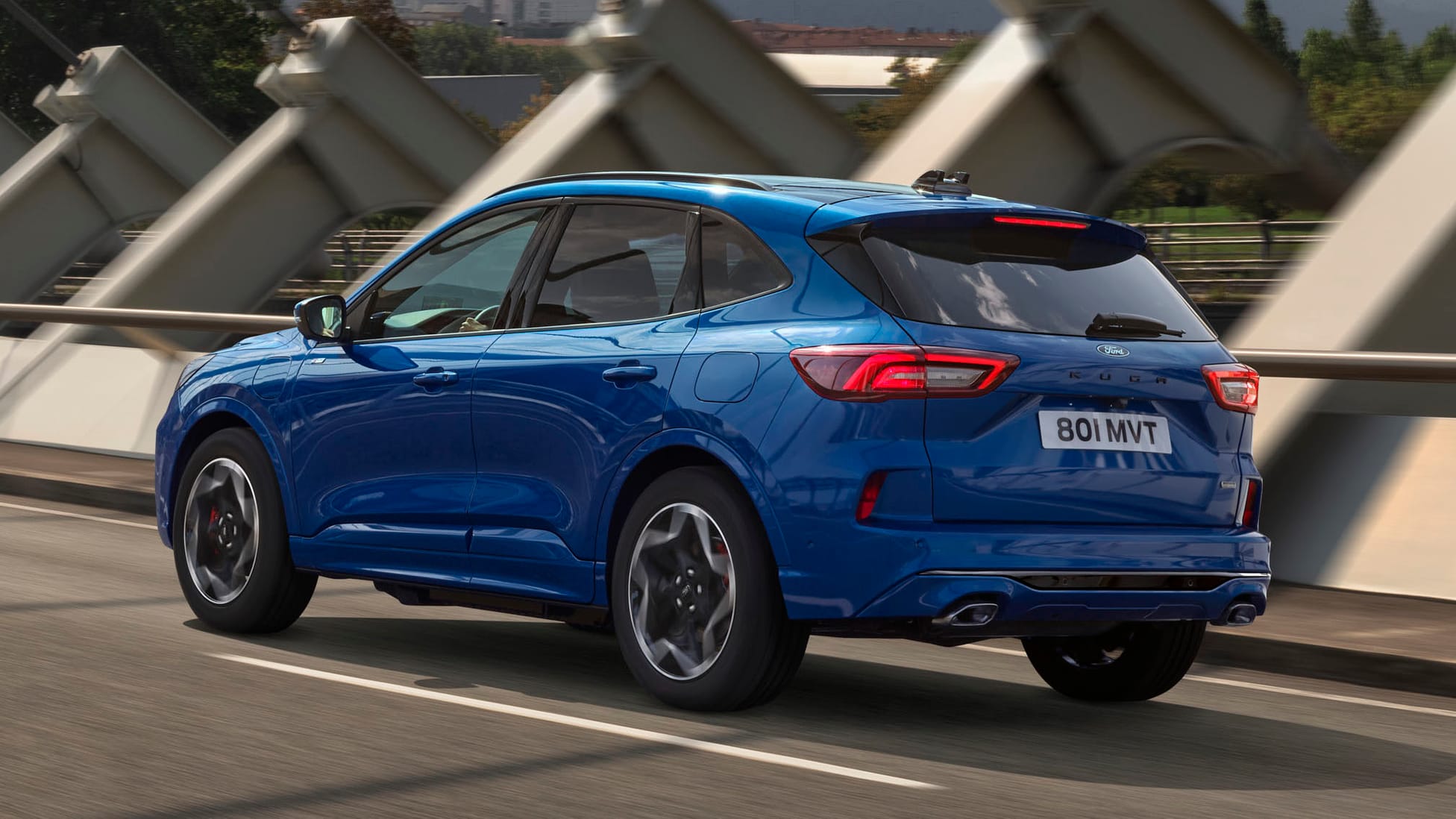 This is the facelifted Ford Kuga get yer specs and details here Top Gear