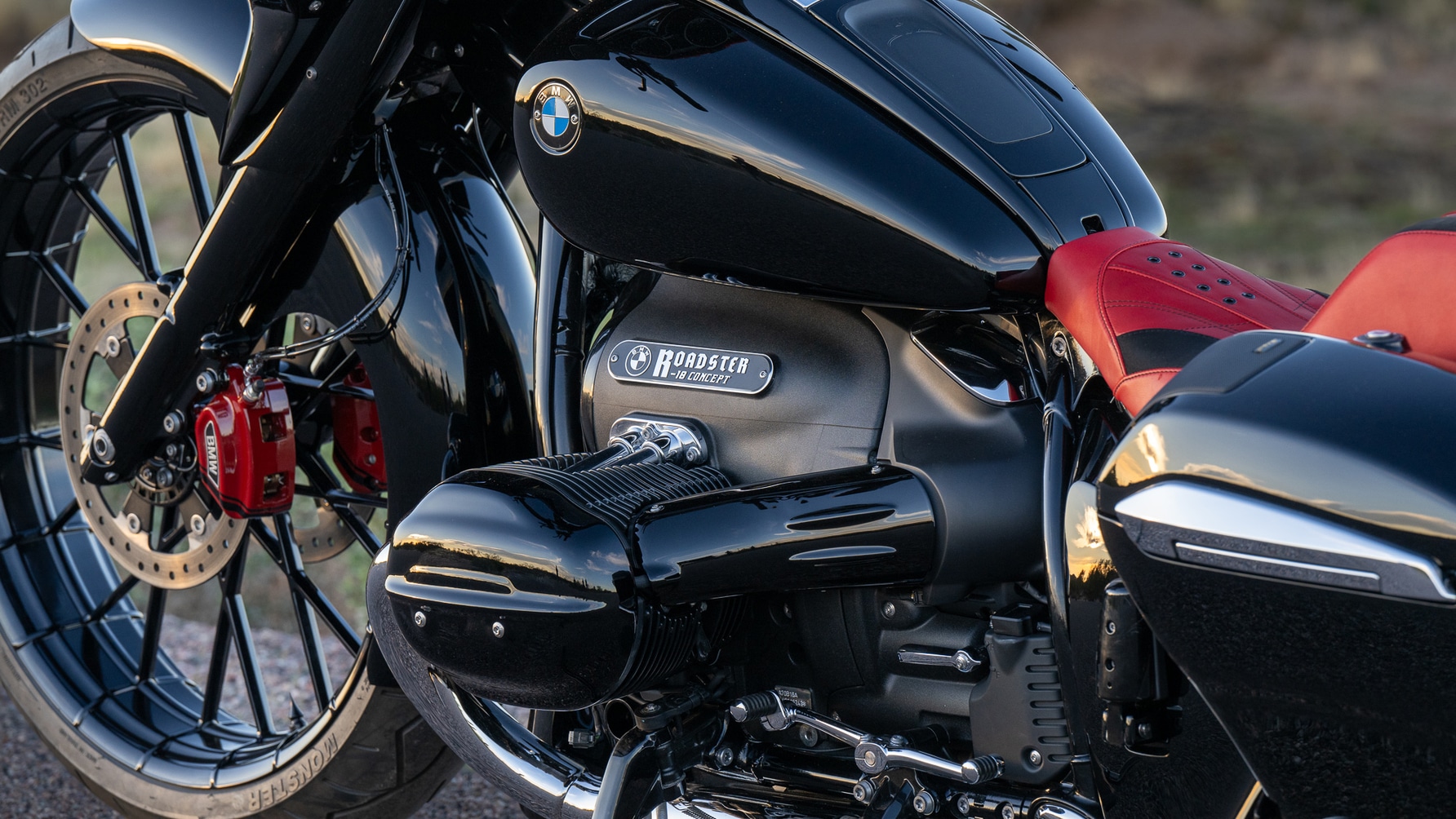 BMW’s latest custom R 18 is a big wheel bagger inspired by hot rods ...