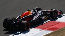 Red Bull F1 testing 2024 Verstappen rear