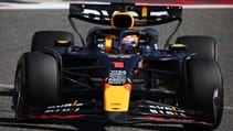 Red Bull F1 testing 2024 Verstappen front