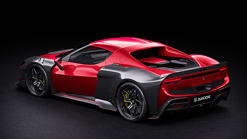 Want to ruin your Ferrari 296? This widebody kit should do