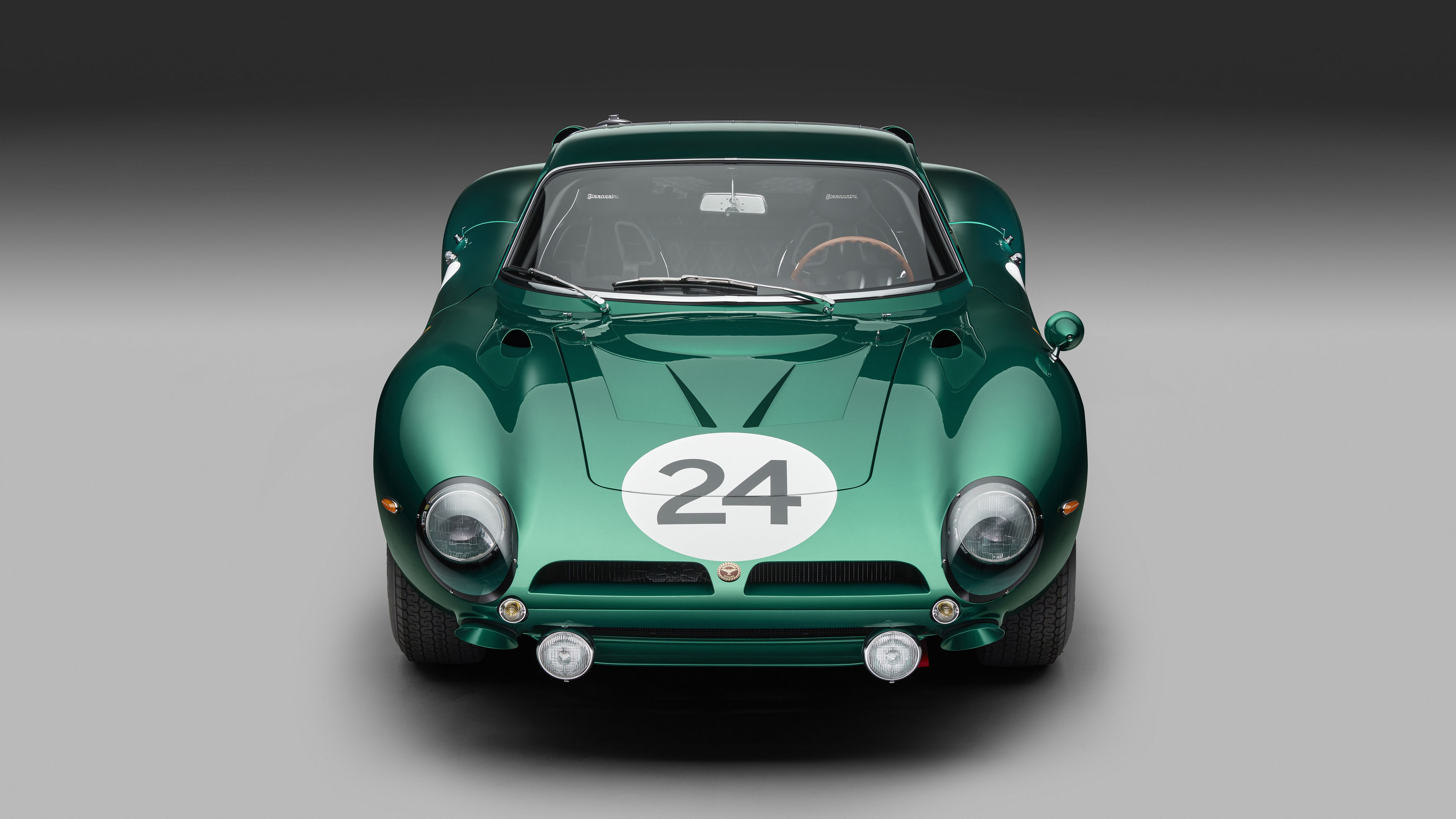 Oh my, the last Bizzarrini 5300 GT is very pretty and very green