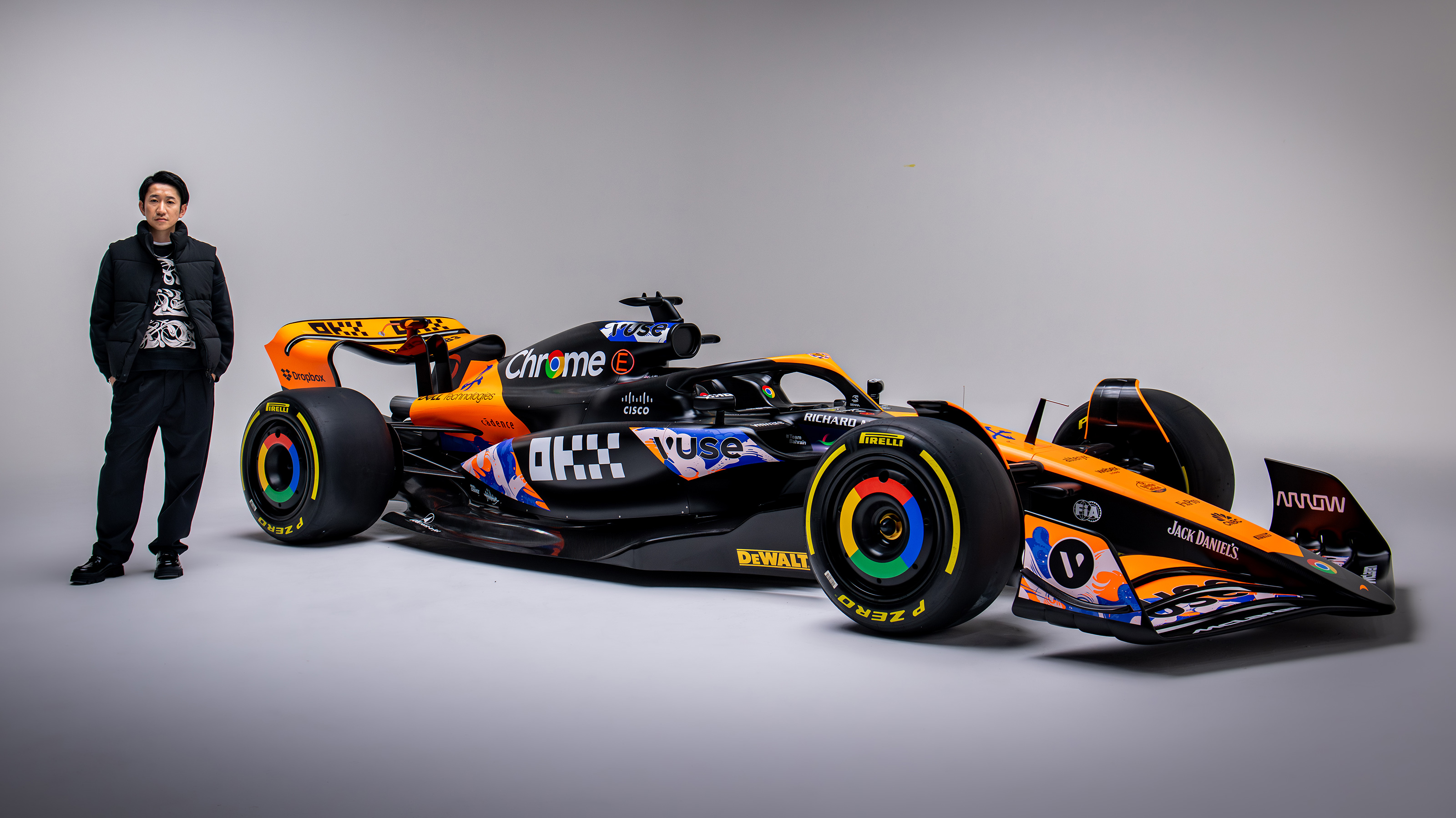 McLaren Japanese GP livery studio