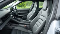 Porsche Taycan front seats