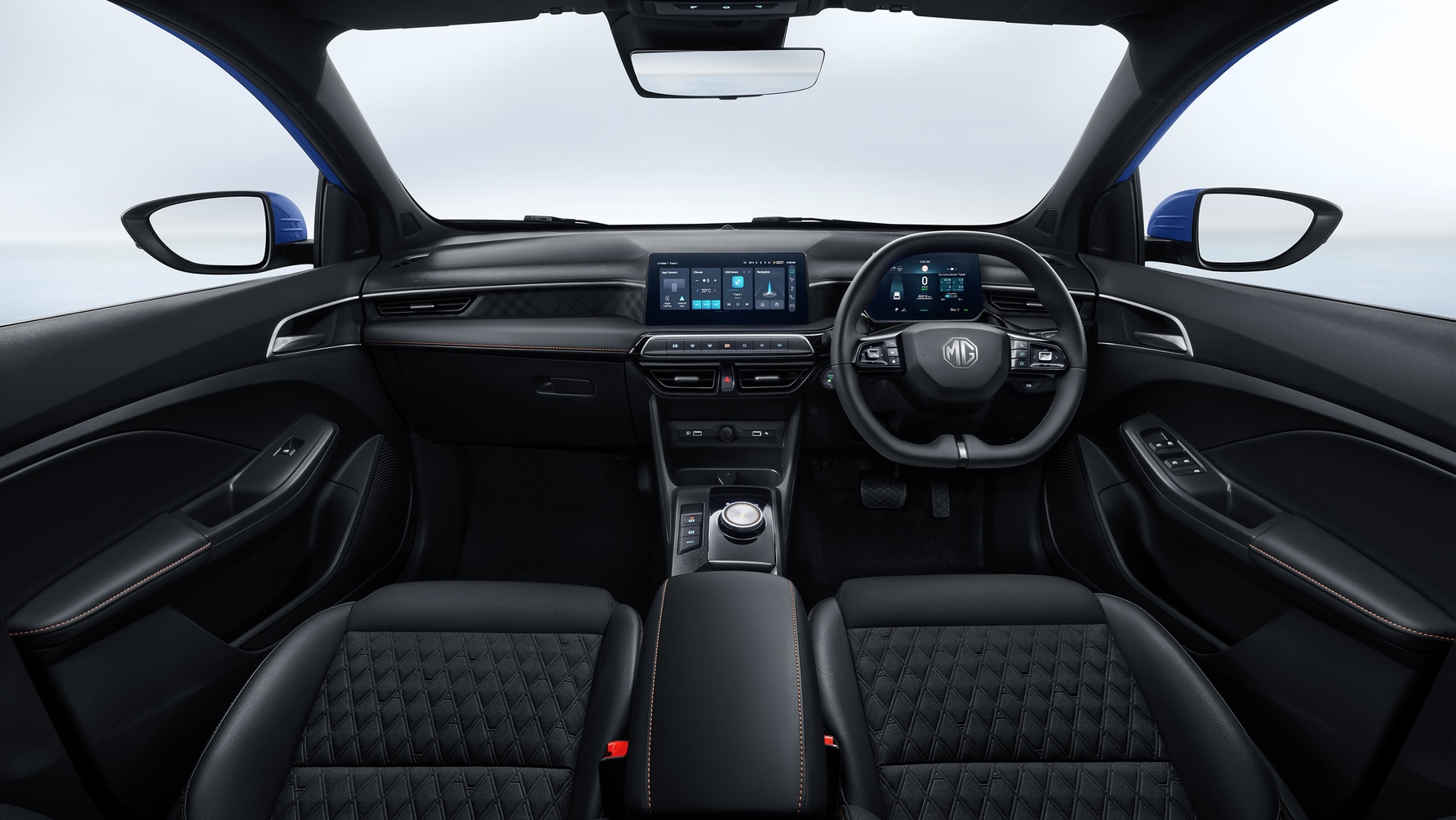 MG Motor UK MG3 Interior Layout & Technology | Top Gear