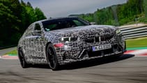 BMW M5 prototype front
