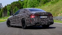 BMW M5 prototype rear