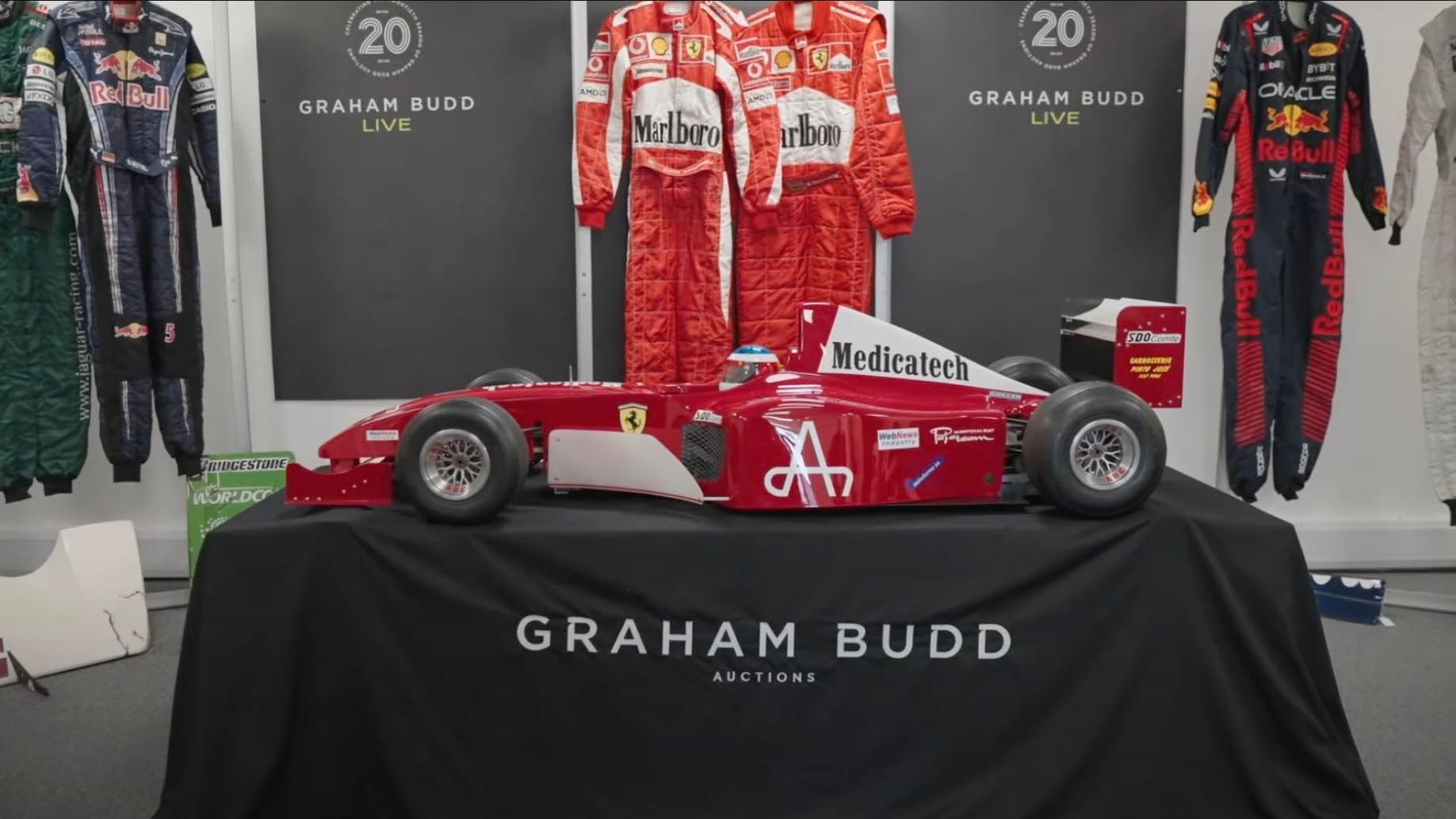 This radio-controlled replica of Schumacher’s F2002 could be yours… for ...
