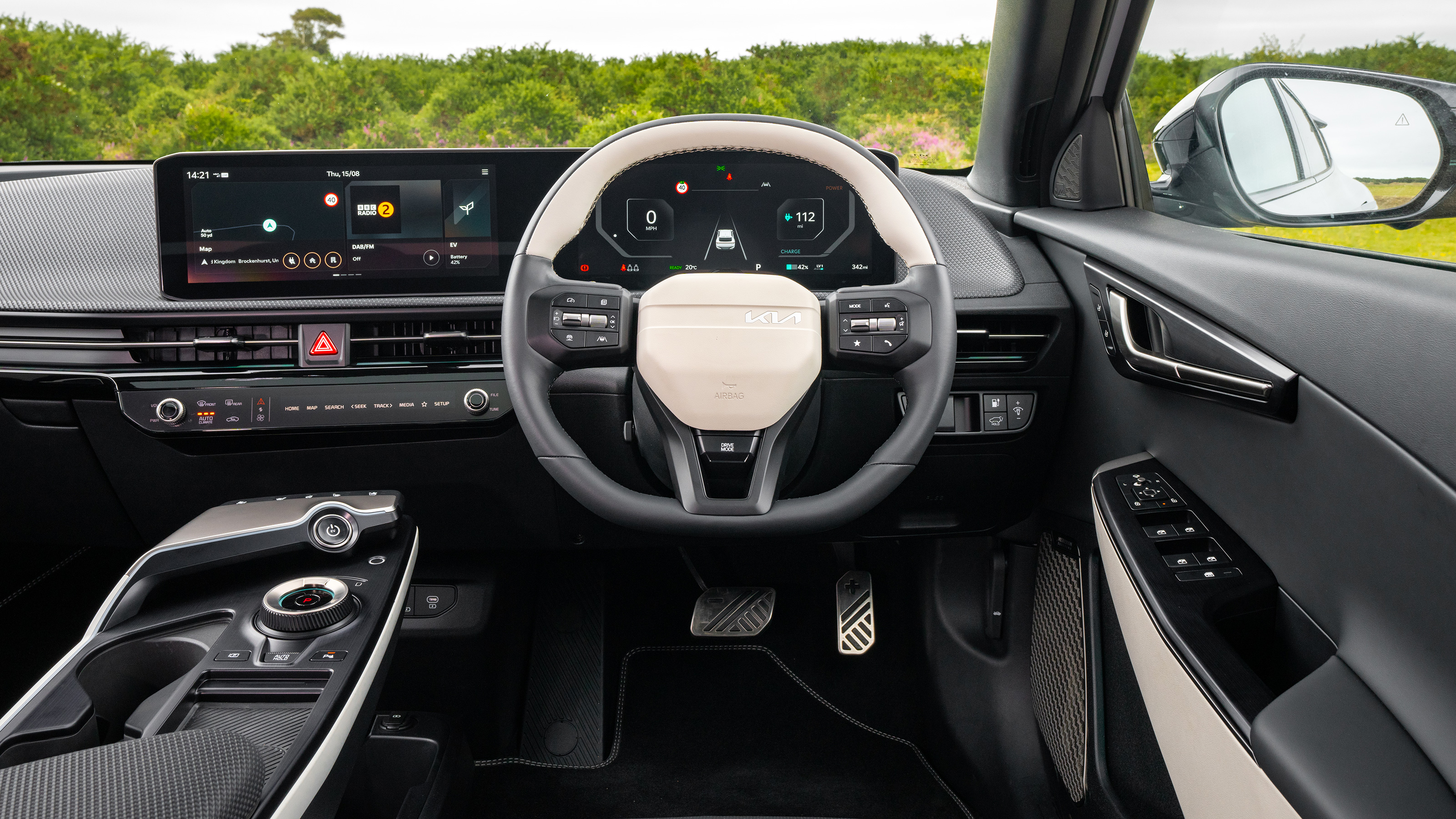 Kia EV6 Interior Layout Technology Top Gear