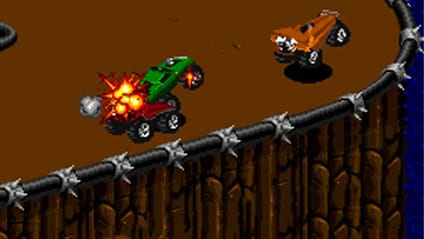 Rock ‘n’ Roll Racing – Mega Drive and SNES (1993)