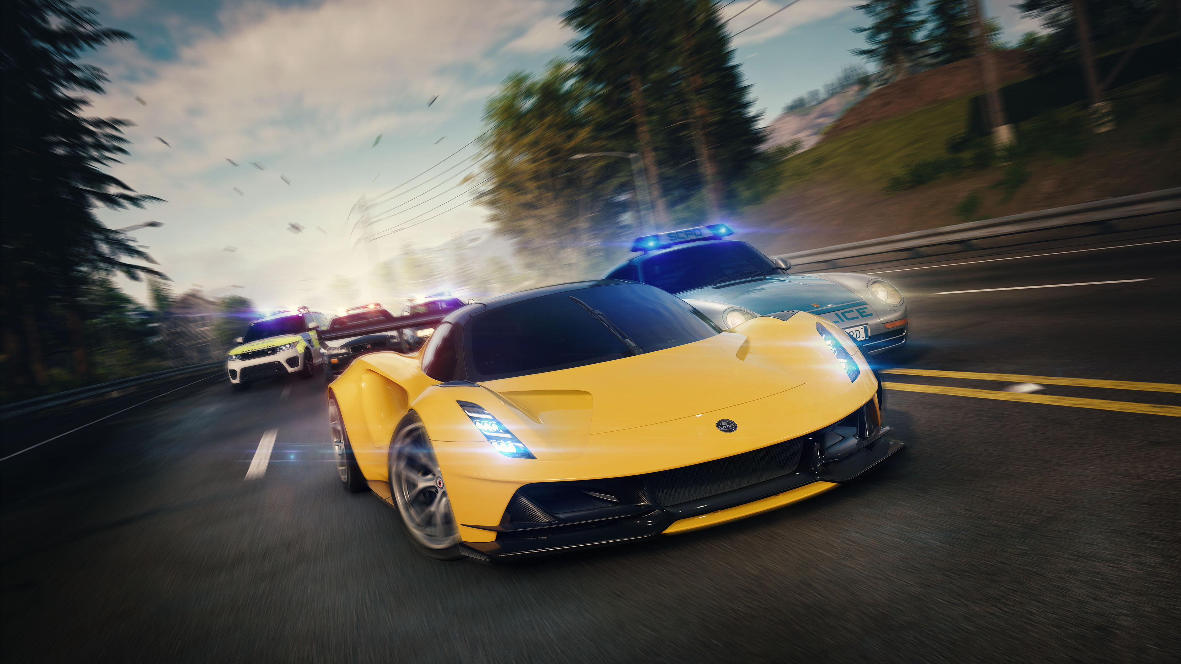 Hot Pursuit mode returns in Need For Speed Unbound's volume 8 content drop  | Top Gear, image size:3840x2160