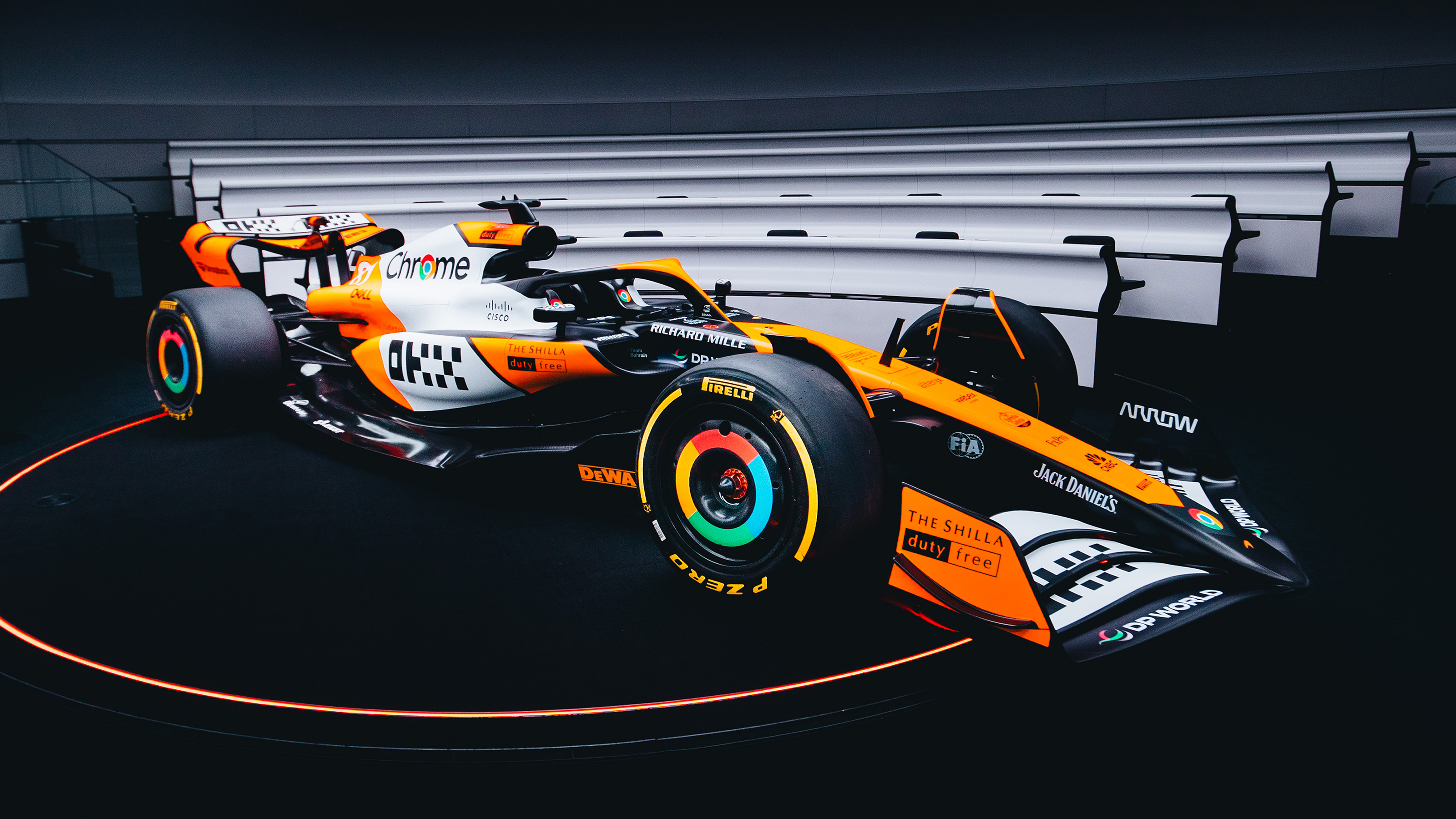 McLaren Singapore livery front