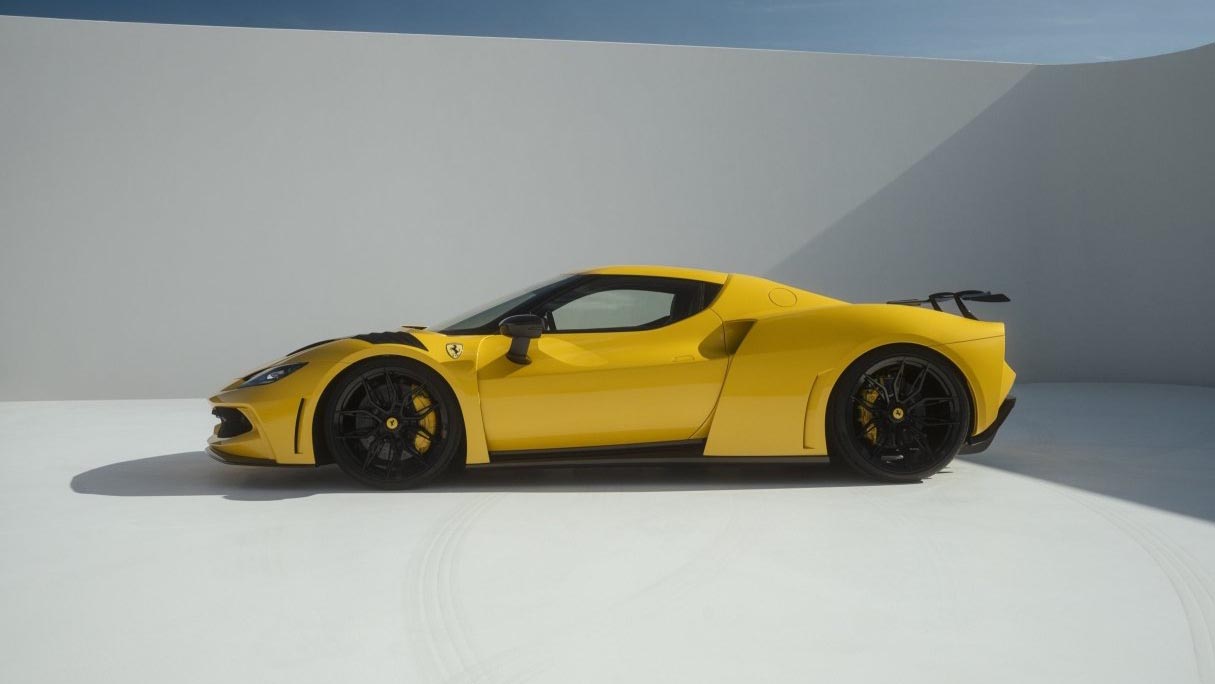 Novitec has given the 'N-Largo' treatment to the Ferrari 296, and