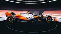 McLaren Singapore livery profile
