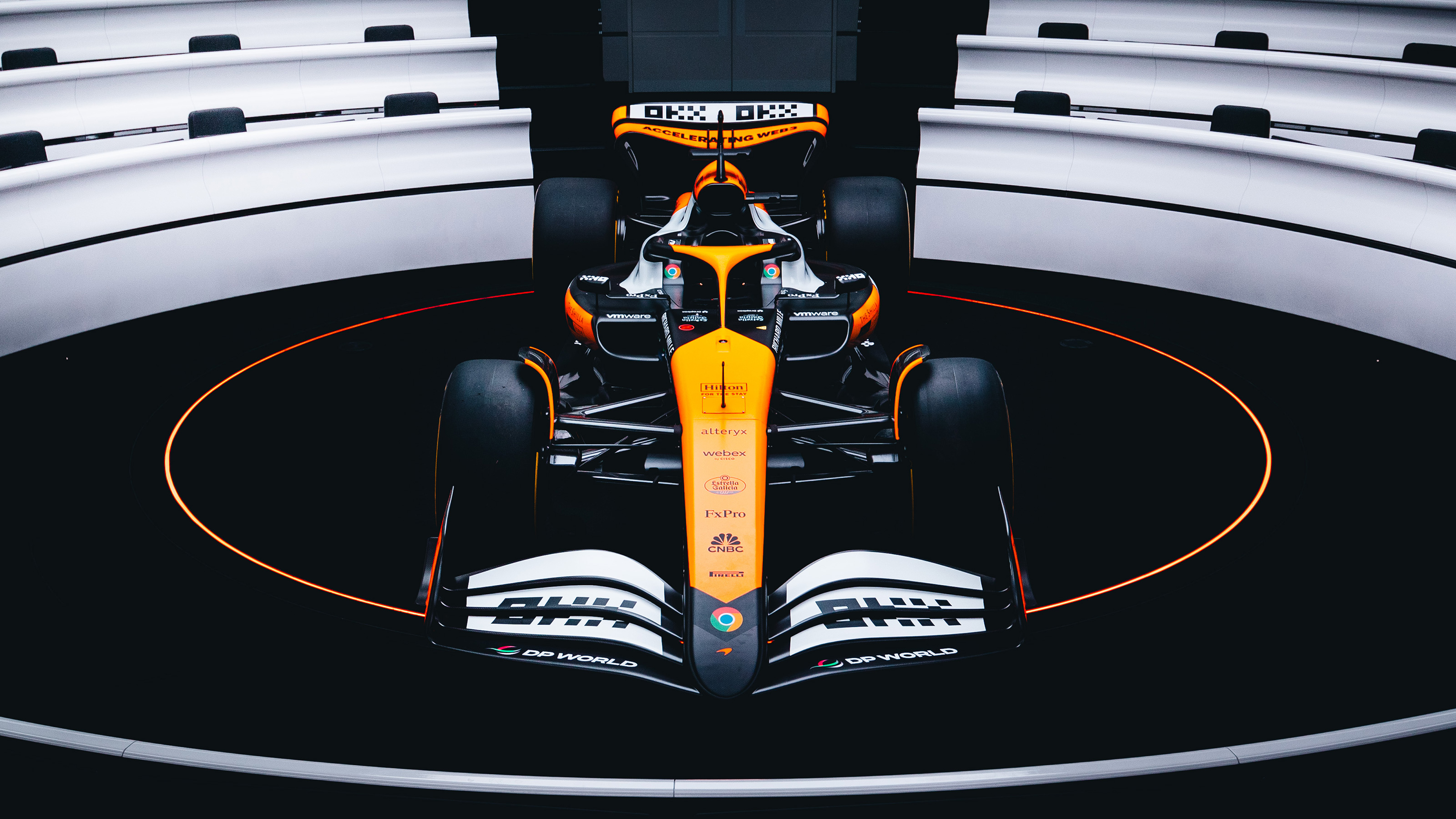 McLaren Singapore livery front