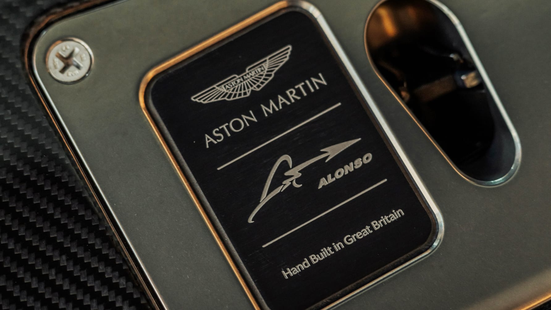 This is Fernando Alonso’s very own Aston Martin Valkyrie Top