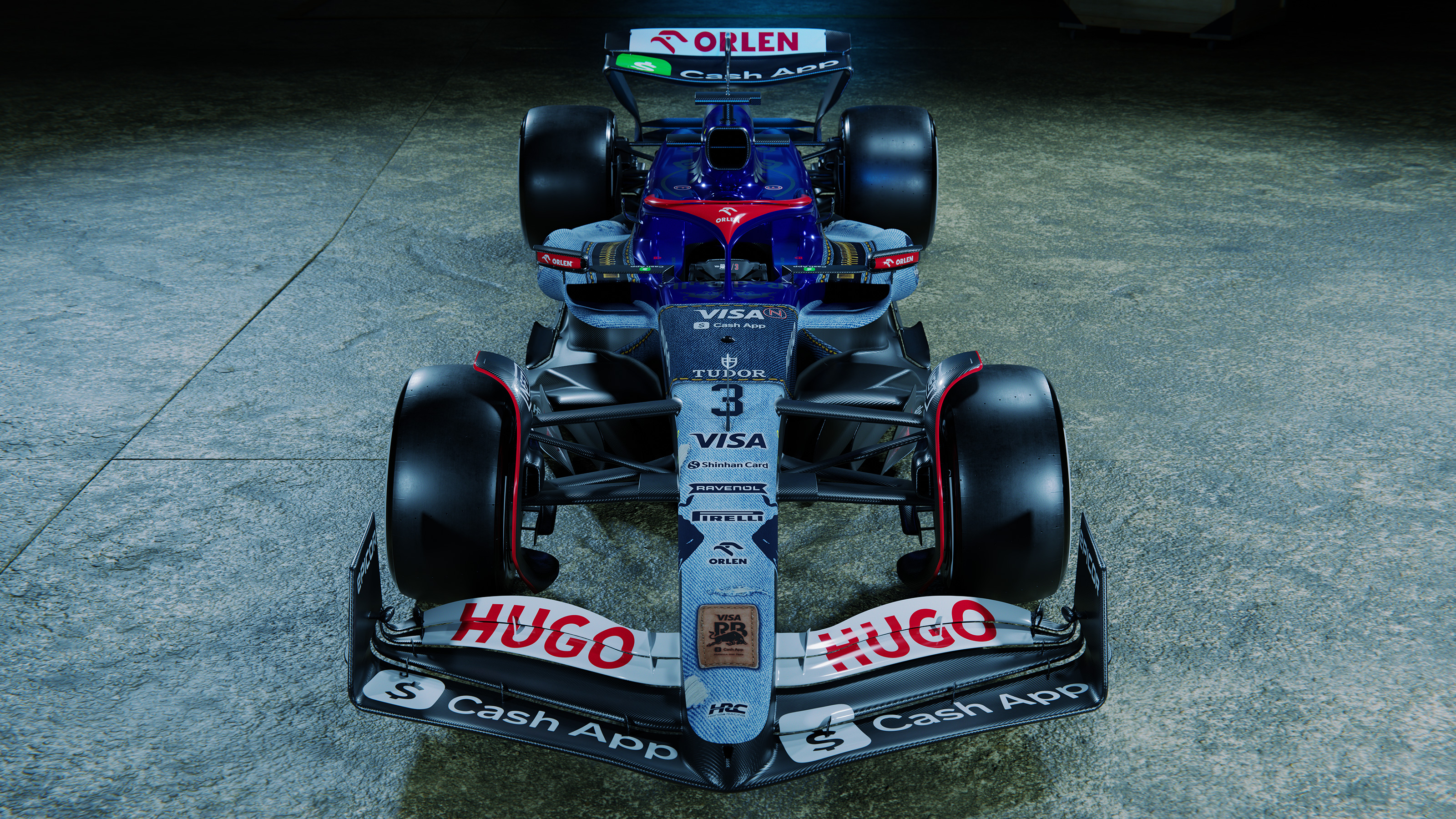 RB Singapore livery front