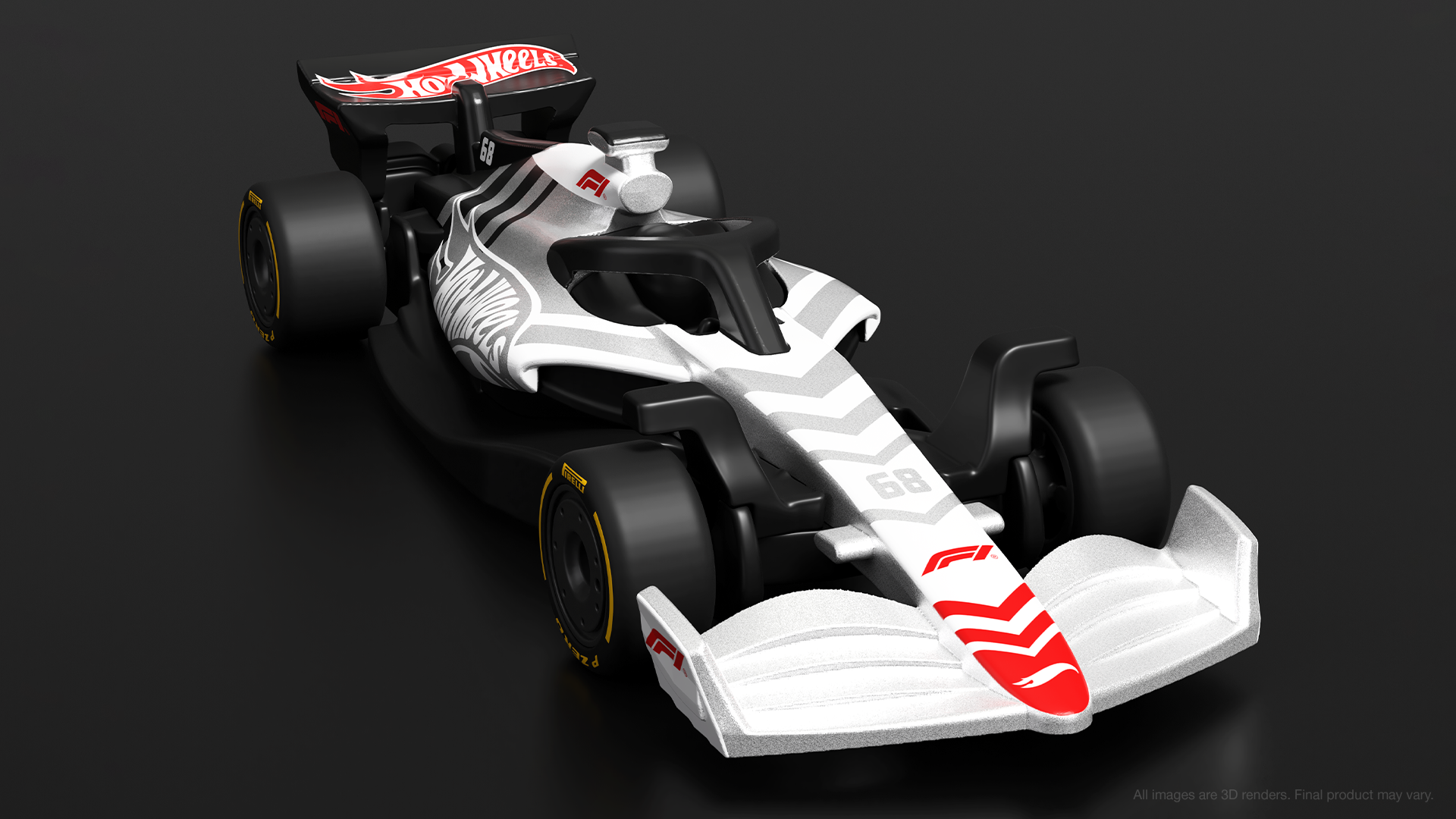Hot Wheels F1 car front