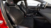 Toyota GR Corolla interior front seats