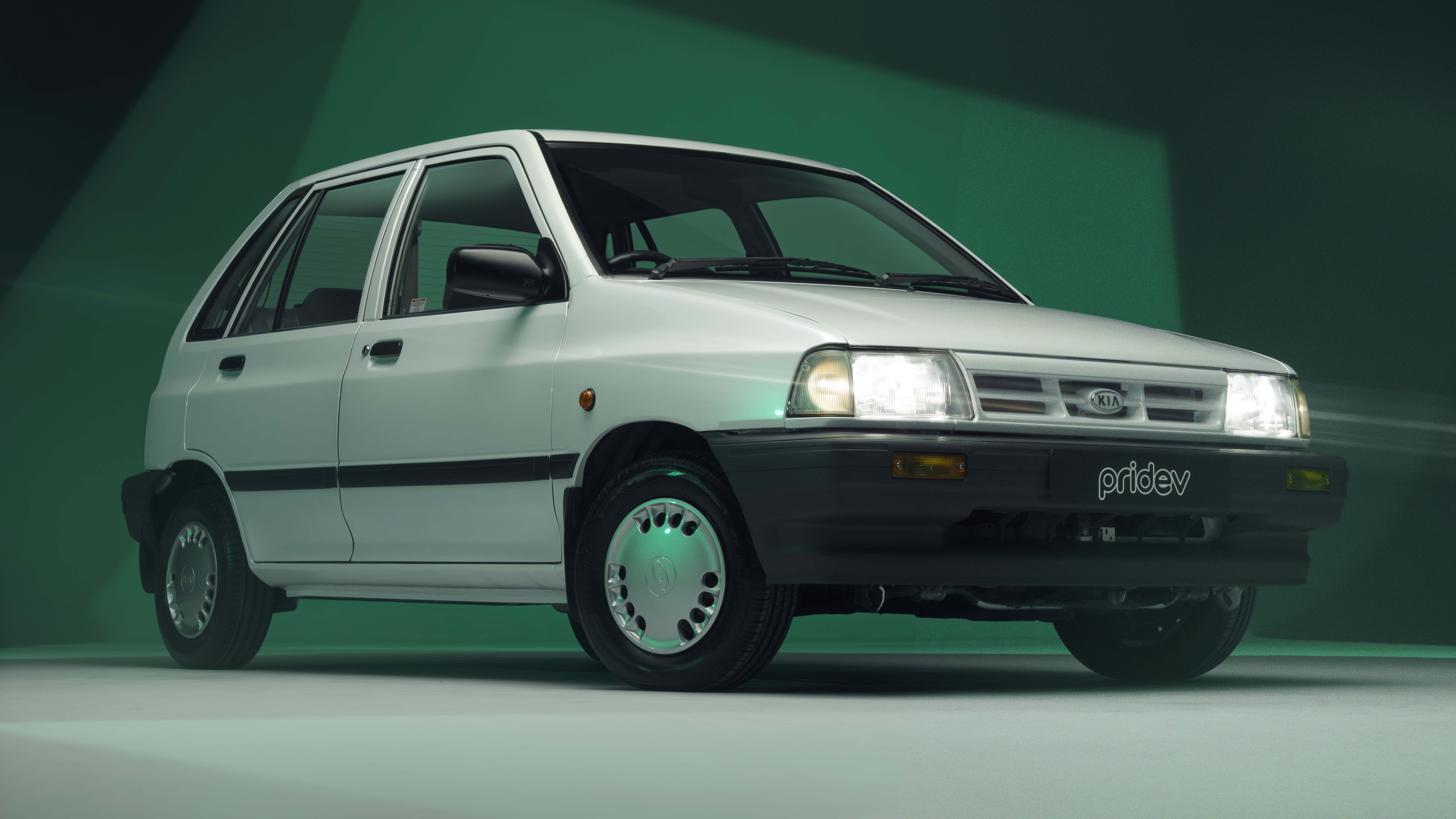Kia Pride EV Top Gear