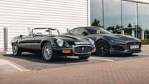 Jaguar F-Type R with Jaguar E-Type Series 3