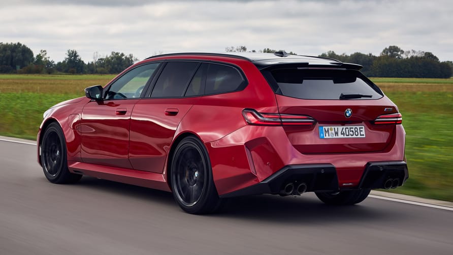 BMW M5 Touring Review 2025 | Top Gear