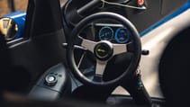 Microlino steering wheel