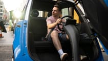 Microlino Ollie Kew driving