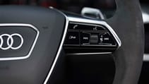 Audi RS6 Performance interior steering wheel