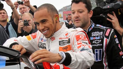 Lewis Hamilton beats Tony Scott's NASCAR lap times