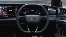 Audi A6 e-tron Avant steering wheel