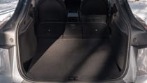 Tesla Model Y boot seats down