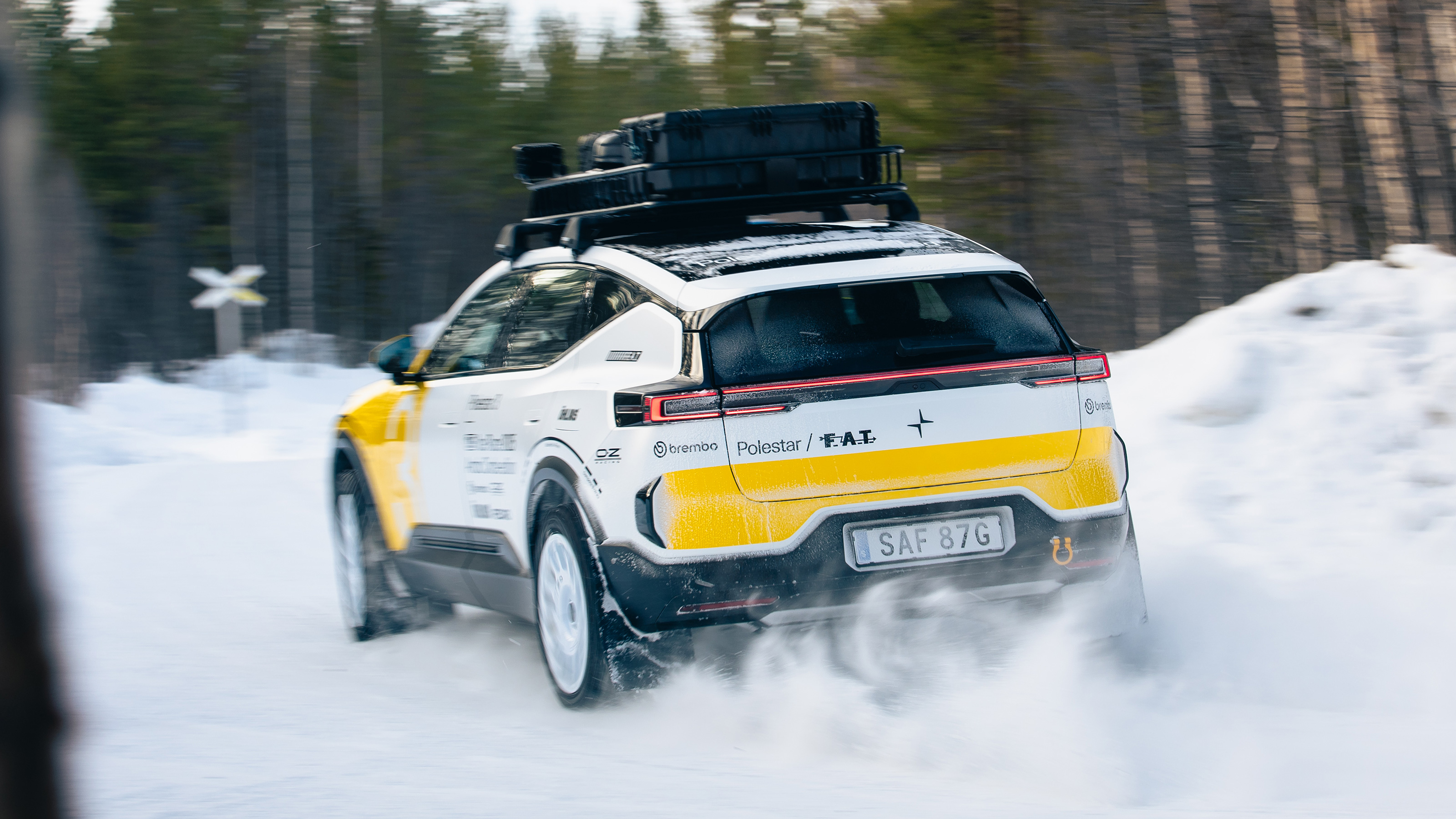 Polestar 3 Arctic Circle rear